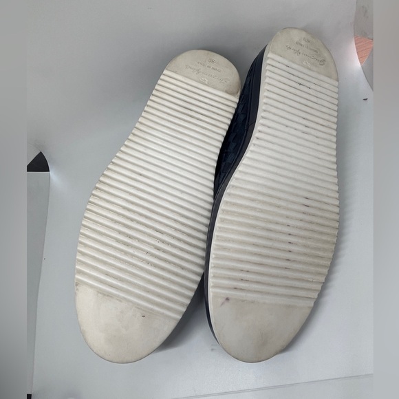 Giamperonicola Blue Leather Shoes - Picture 12 of 15